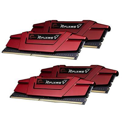 DDR4 G Skill Ripjaws V Rouge 32 Go 4 X 8 Go 2400 MHz CAS 15