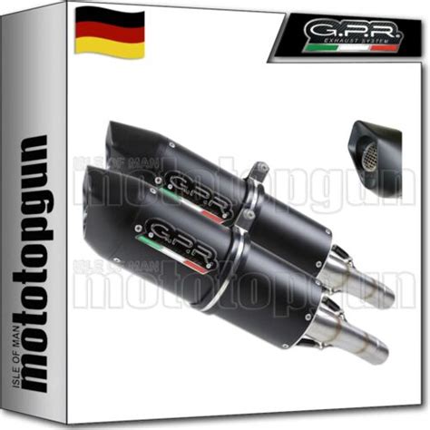 Gpr Auspuff Ece Furore Evo Schwarz Aprilia Dorsoduro