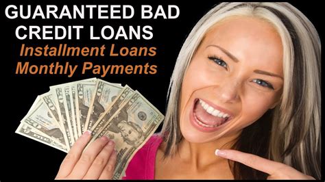 Bad Credit Loans Guaranteed Approval Lenders Get Access To These Bad