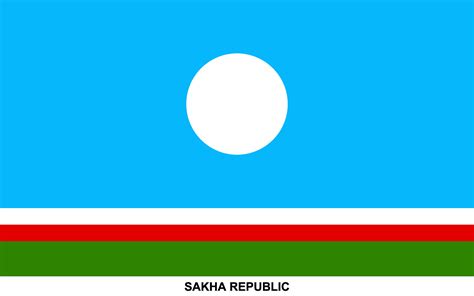 Flag of SAKHA REPUBLIC, SAKHA REPUBLIC national flag 45929151 Vector Art at Vecteezy