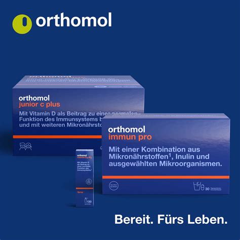 Orthomol Immun Mikronährstoffe zur Unterstützung des Immunsystems