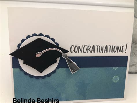 Fun Stampers Journey Belscraftyjourney Homemade Card Graduation