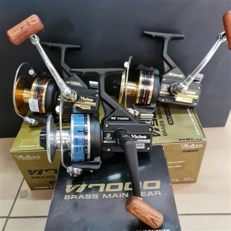 Viking Vi 5000 7000 Full Metal Body Spinning Reel Original Made In