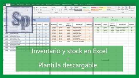 Excel C Mo Hacer Inventario Y Control De Stock Entradas Y Salidas