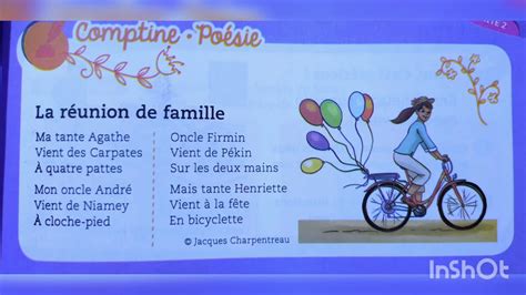 La R Union De Famille Mes Apprentissages En Fran Ais Aep Page