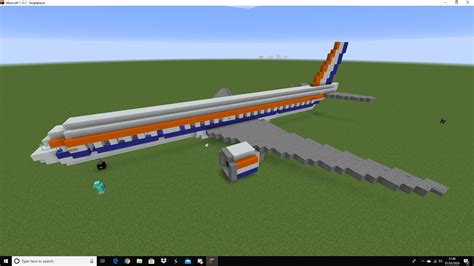 Boeing 777 300er With Realistic Ish Proportions Minecraft