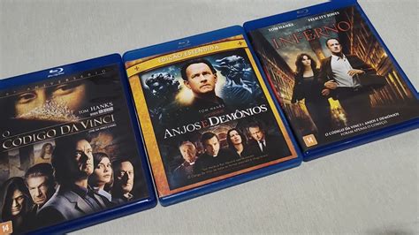 Trilogia Robert Langdon Saga O Código da Vinci em Blu ray YouTube