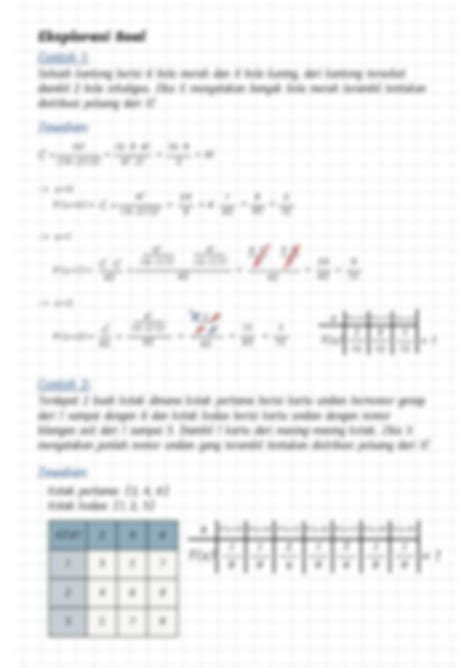 Solution Catatan Matematika Minat Distribusi Binomial Studypool