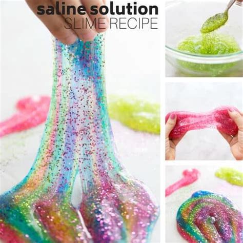 How To Make Saline Solution Slime Little Bins For Little Hands