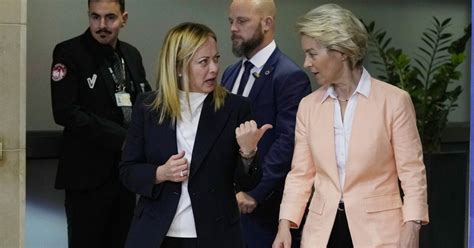 Meloni Incontra Von Der Leyen La Trattativa Su Migranti Imprese E