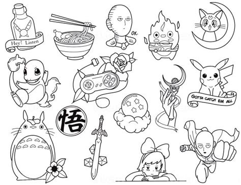 Pin By Kandis Mason On Tattoo Pokemon Tattoo Tattoo Flash Sheet