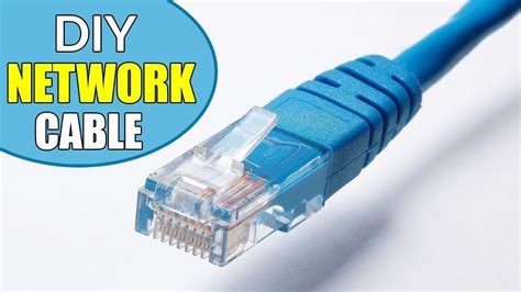 How To Make An Ethernet Network Cable Easy Youtube