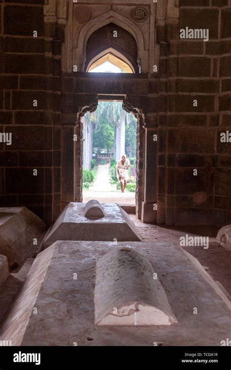 The Tomb Of Mohammed Shah Known As Mubarak Khan Ka Gumbaz Lodi