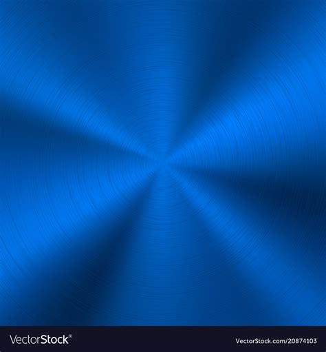 Blue Metal Technology Background Royalty Free Vector Image