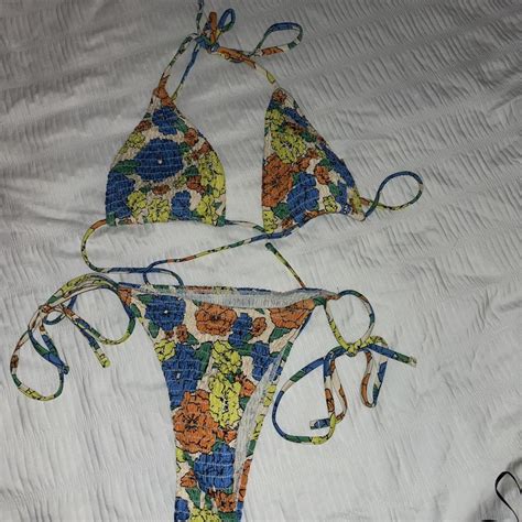 Shein Bikini Set Size Small Repop Never Worn By Me Depop