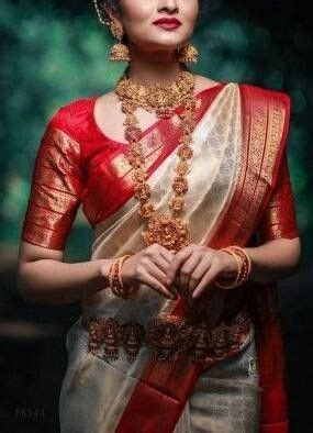 Pin By Sirisha On Good Looking Saree South Indian Bride Saree Indian