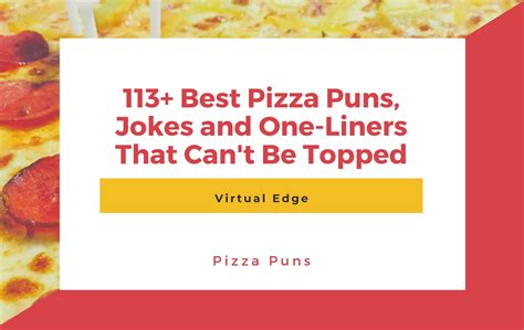 113+ Best Pizza Puns, Jokes and One-Liners That Can't Be Topped ...