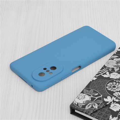 Husa Huawei Nova 9 SE Soft Edge Silicone Denim Blue