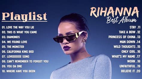 The Best Of Rihanna Rihanna Greatest Hits Full Album Youtube