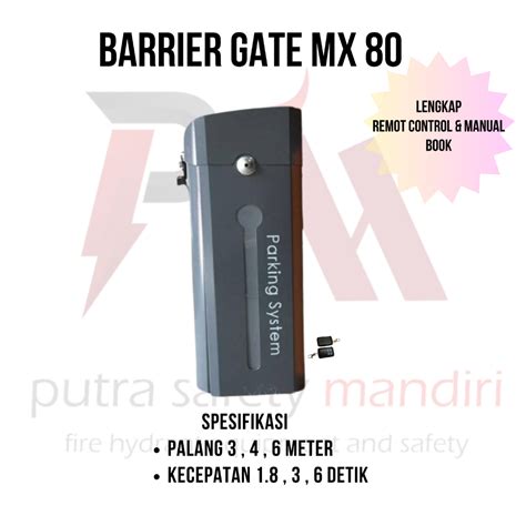 Jual Boom Gate Mx Palang Parkir Otomatis Kecepatan Buka Tutup