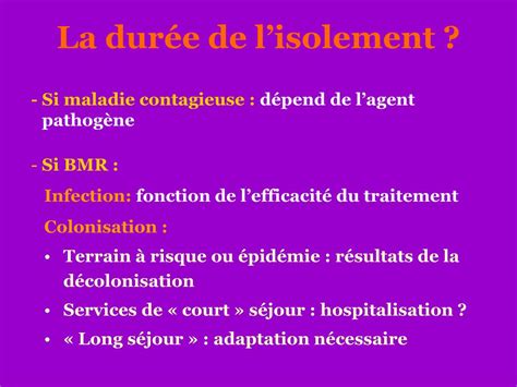 Ppt Isolement Septique Quand Qui Et Pourquoi Powerpoint