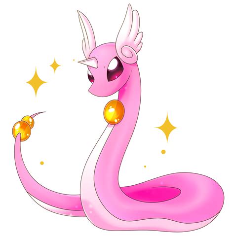 Shiny Dragonair By Angellightyt On Deviantart