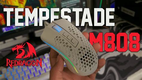 Redragon Storm M808 O Melhor mouse Custo Benefício de 2023 Unboxing e