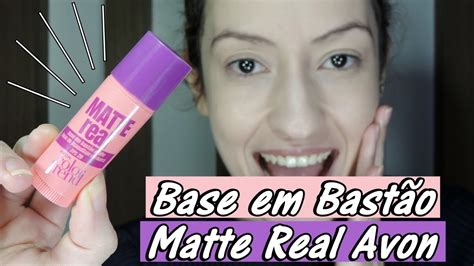 Resenha Base Em Bast O Matte Real Da Avon Laiane Lira Youtube