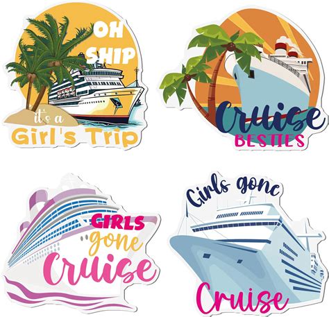 Amazon Xuhal 4 Pcs Cruise Door Magnets Funny Cruising And Boozing