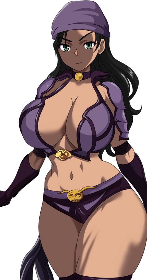 Busty Hentai Girl Alluring Big Breasts Bikini Breasts Cleavage