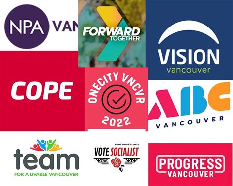 A Graphic Designer Rates Vancouvers Political Party Logos Bc Business