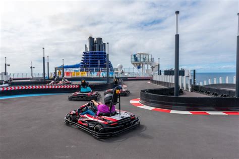 Go-Kart Racetrack on Norwegian Bliss Cruise Ship - Cruise Critic