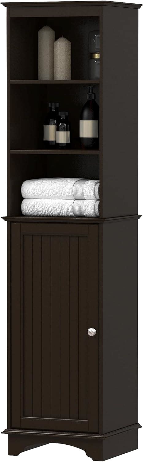 Amazon Spirich Home Freestanding Storage Cabinet With Three Tier