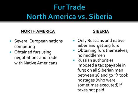 Ppt Silver And Fur Trade 1450 1750 Powerpoint Presentation Free