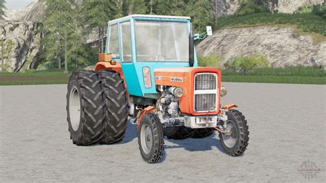 Ursus C Dual Rear Wheels For Farming Simulator