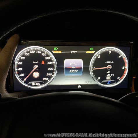 Nachrüstung Full LCD Tacho Display im W205 X253 Vormopf benzsport