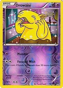 Pokemon Drowzee 50 122 XY Breakpoint Reverse Holo Amazon