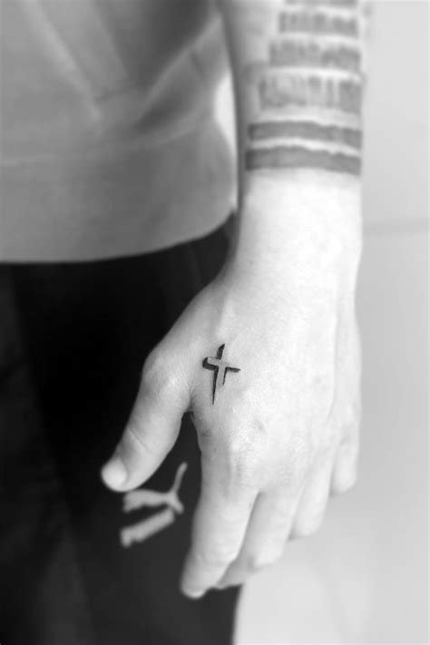 Most Popular Small Cross Tattoos