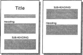 Sample Headings And Subheadings Telegraph