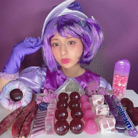 しなこさんのインスタグラム写真 しなこinstagram 「 来週アップします💜🍇😈🔮 おジャ魔女どれみ おんぷちゃん おんぷちゃんコスプレ Asmr」12月20日 15時