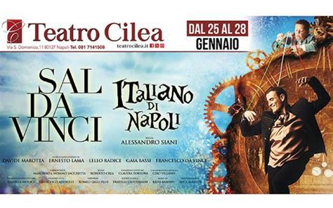 Teatro Cilea Sal Da Vinci Con Italiano Di Napoli