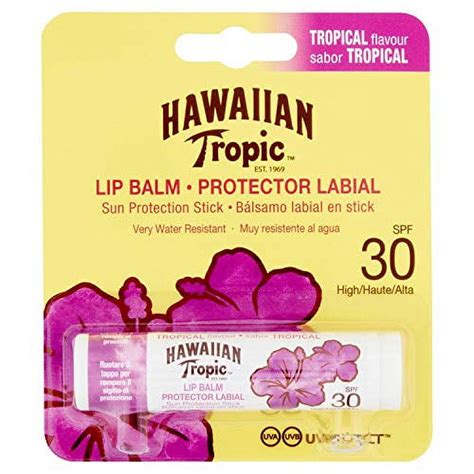 Hawaiian Tropic Protector Labial Bálsamo Labial En Stick Spf30 Water