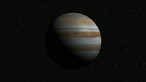 Jupitar Planet Rotated Animated Planet Jupiter Stock Footage Video (100 ...