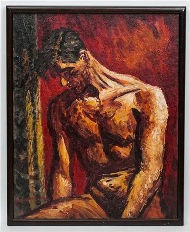 SEATED MALE NUDE Par George Melhuish Sur Artnet