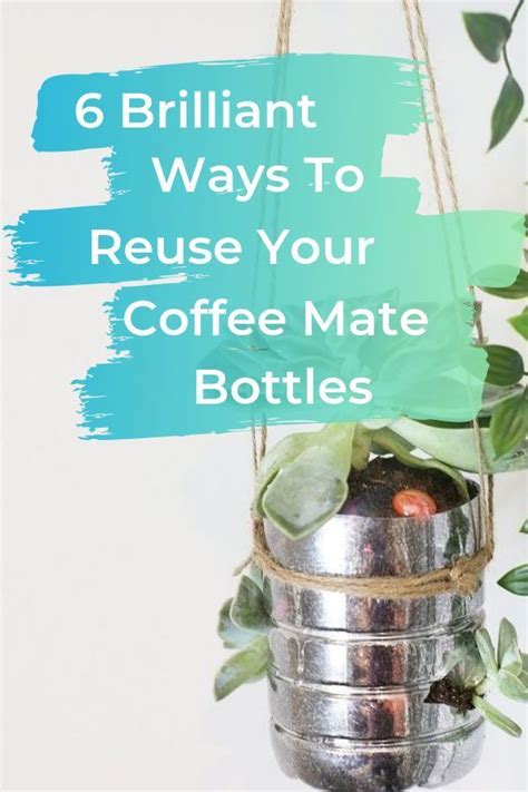 Brilliant Ways To Reuse Your Old Coffee Mate Bottles Coffee Mate