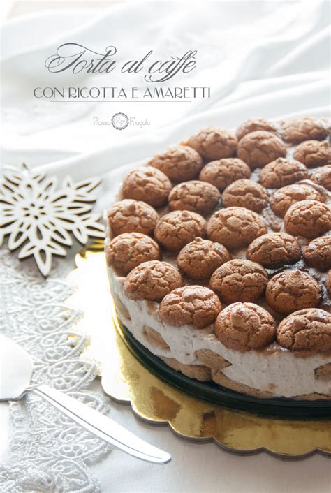 Torta al caffè con ricotta e amaretti Facilissima e senza cottura