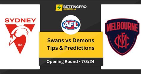 Sydney Swans Vs Melbourne Tips Afl Preview Predictions