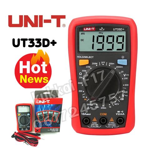 Uni T Ut A B C D Digital Multimeter