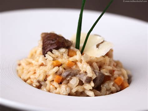 Risotto aux cèpes La recette illustrée Meilleur du Chef