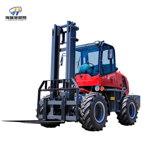 Brand New Forklift Diesel Electric 4 10t Rough Terrain Forklift Truck China Forklift Truck And